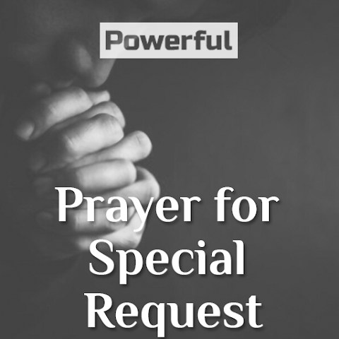 Prayer for Special Request